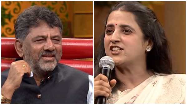 Weekend with Ramesh: Aishwarya disguised as A Reporter to meet her Father D K Shivakumar In tihar jail Weekend with Ramesh: Aishwarya disguised as A Reporter to meet her Father D K Shivakumar In tihar jail