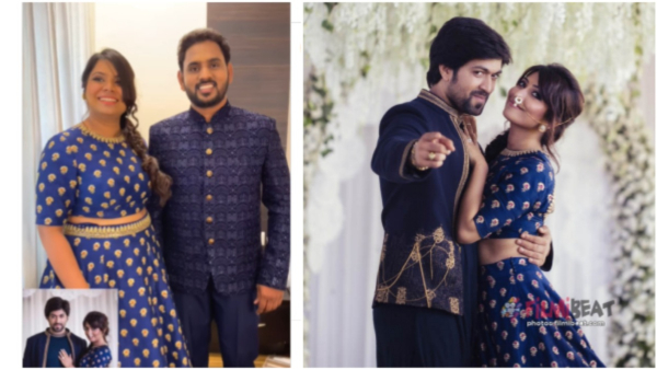 Fans of Yash,Radhika Pandit recreated an engagement scene with costumes,set 