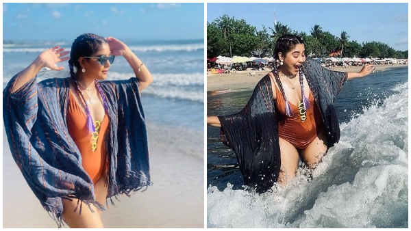 Aishwarya Shindogi hot Bikini pics from bali vacation 