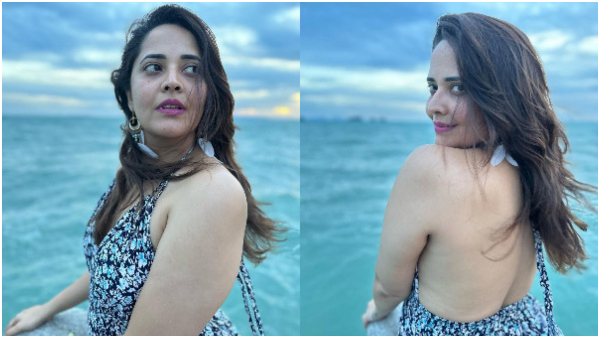 Tollywood actress Anasuya Bharadwaj workout