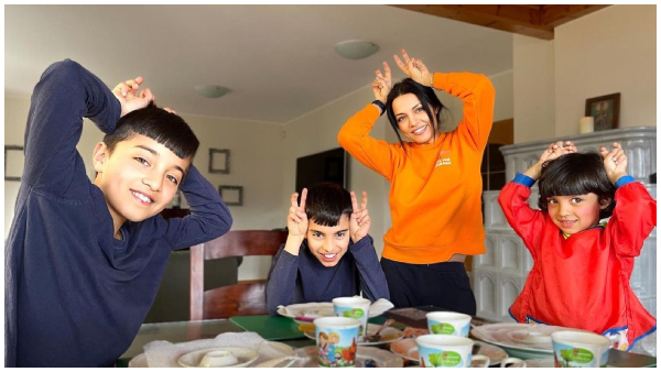 Celina Jaitly on Giving Birth To Twin Babies Twice