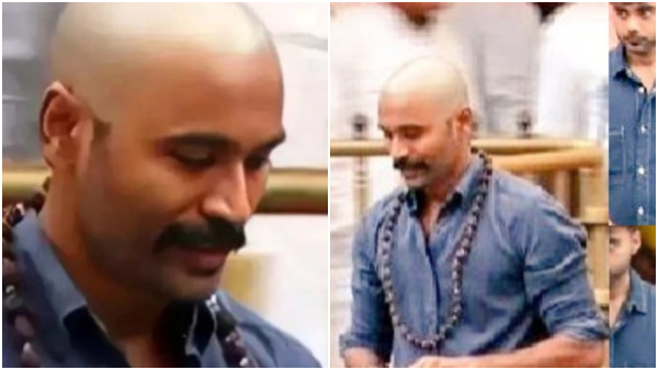 Dhanush- Tirupati Temple-D50