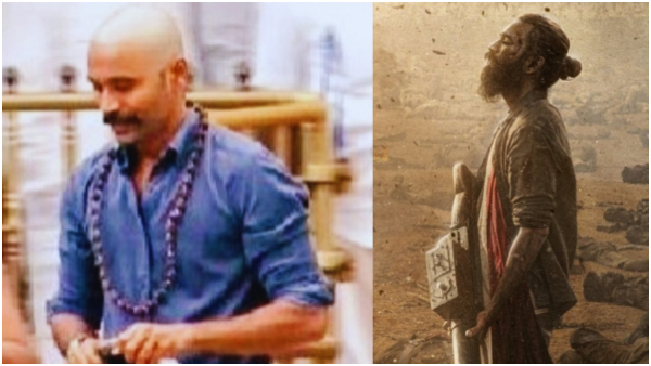 Dhanush- Tirupati Temple-D50