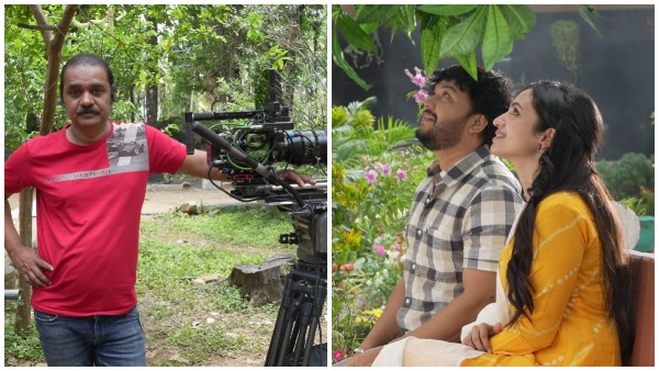 Makers drop Ganeshs Krishnam Pranaya sakhi first look poster ahead of his birthday Makers drop Ganeshs Krishnam Pranaya sakhi first look poster ahead of his birthday