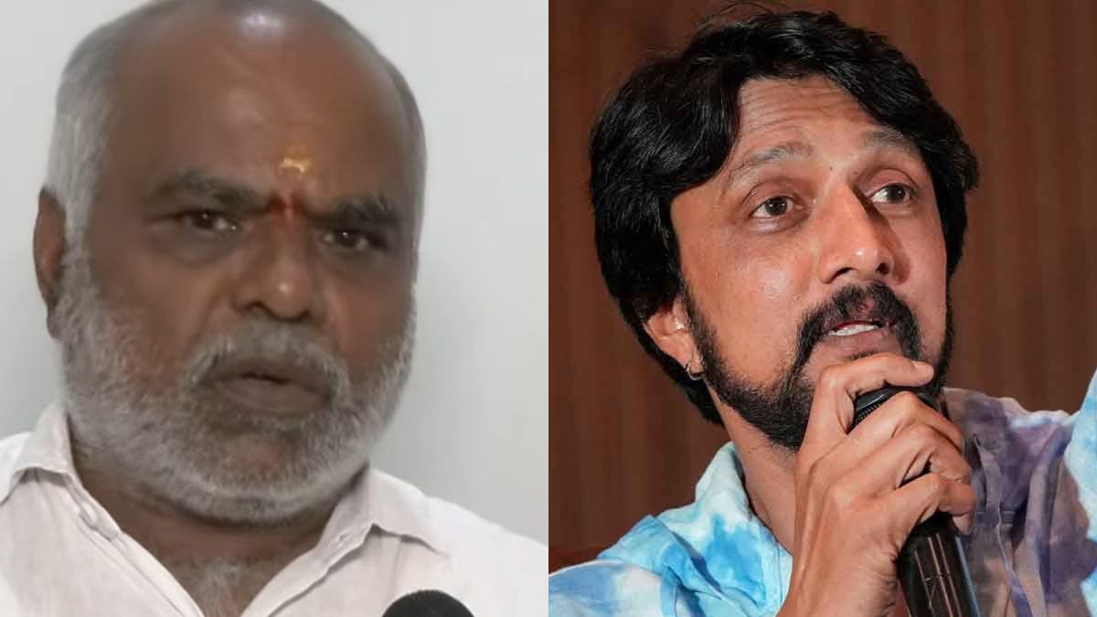 Producer MN Kumar responds about the death treats from Kichcha Sudeep Producer MN Kumar responds about the death treats from Kichcha Sudeep