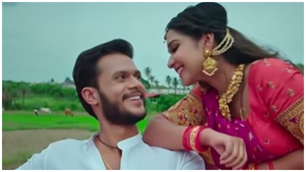 Ramachari serial Fame Rithvik, Mouna recreated Annayya movie song Ramachari serial Fame Rithvik, Mouna recreated Annayya movie song