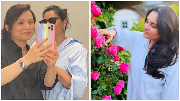 Actress Ramya gets trolled for No Pants Look, netizens say Akka pant haakoli