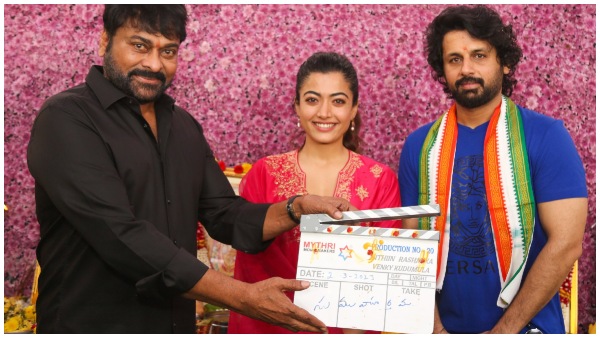 Reason behind Rashmika Mandanna opts out of Venky kudumala- Nitiins movie 