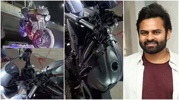 Sai Dharam Tej, Bike Accident