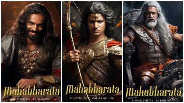 Sandalwood Stars as Mahabharata Characters AI Photos goes viral 