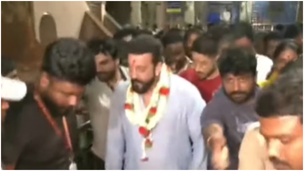 Sanjay Dutt, Chamundeshwari Temple, Mysore