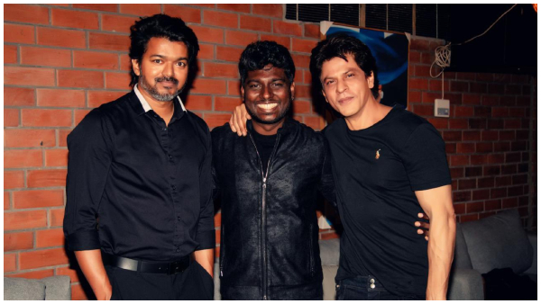 ShahRukh -Khan- Atlee -photo