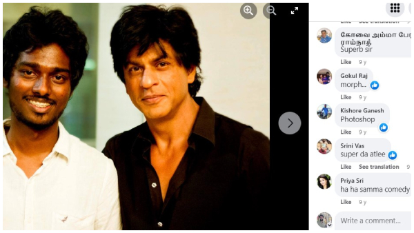 ShahRukh -Khan- Atlee -photo