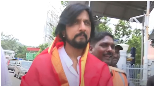 Sudeep-visits-Thirupathi Sudeep-visits-Thirupathi