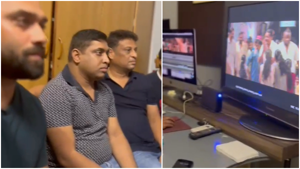 Real star Upendra started Dubbing for UI Kannada Movie video viral 