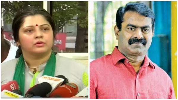 actress Vijayalakshmi files cheating complaint against Seeman