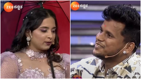 Rudra and Chandana re create Mungaru Male dialogue in Bharjari Bachelors