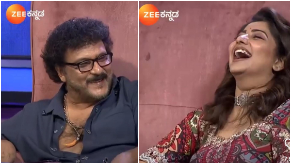 Rudra and Chandana re create Mungaru Male dialogue in Bharjari Bachelors