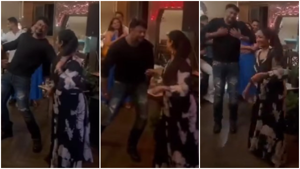 Darshans Romantic Dance With Wife Vijayalakshmi Goes Viral