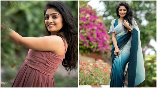 Kannada actress Kavya Shaiva is charming as village girl in Kenda Sampige serial