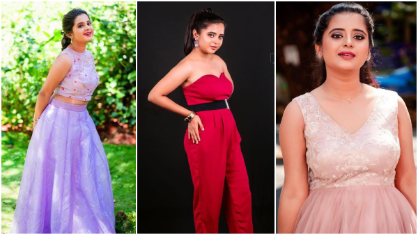 Actress Kavyashree Gowda who impressed fans with her fashionable look!