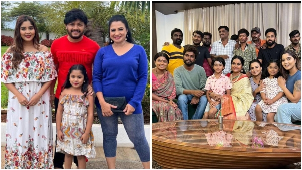 Namma Lacchi team met Golden Star Ganesh and senior actress Shruti whats the reason