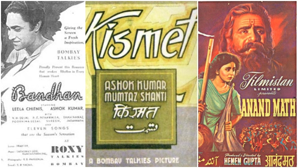 Freedom struggle gave birth to a large number of films in the patriotic mode in 1940s Freedom struggle gave birth to a large number of films in the patriotic mode in 1940s