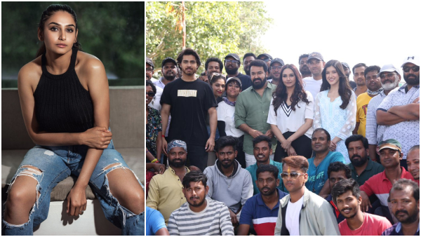 ragini-dwivedi-mohanlal-vrushabha-movie