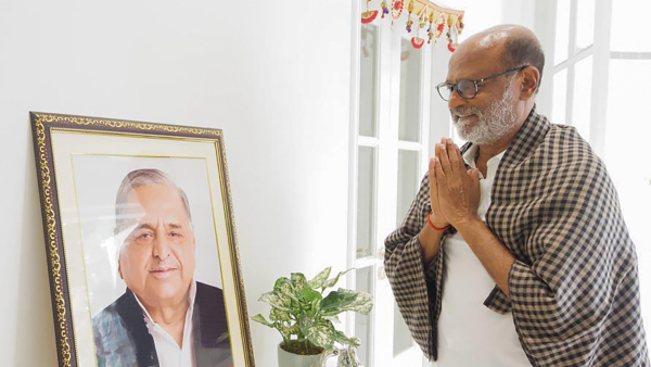 Actor Rajinikanth meets Akhilesh Yadav after 9 years