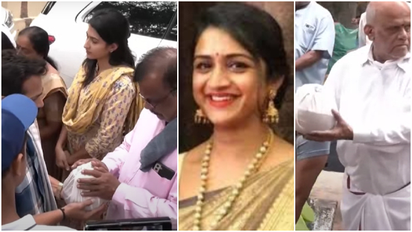 Vijay Raghavendra and family will do dissolution Spandanas ash in Srirangapatna 