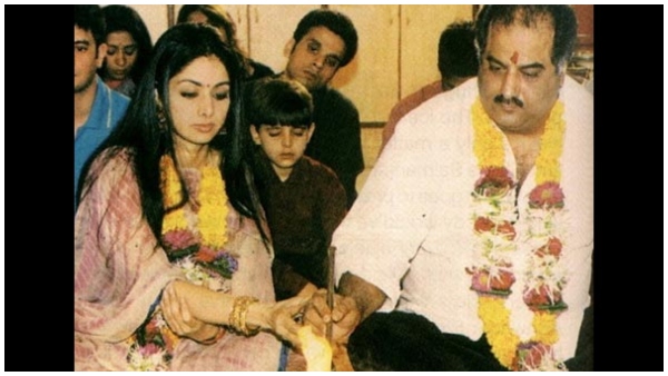 Did Sridevi tied Boney Kapoor a rakhi to slove Mithun Chakrabortys doubts? 