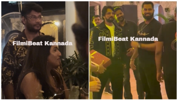 Sumalatha Ambareesh Birthday: Sudeep and Darshan in the same stage after 6 years 