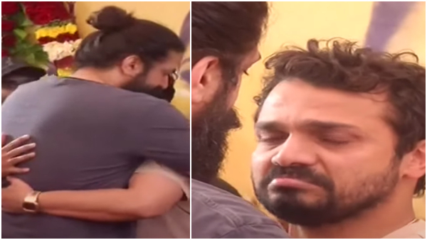 Spandana Death: Yash gave final rites to Spandana Vijay Raghavendra 