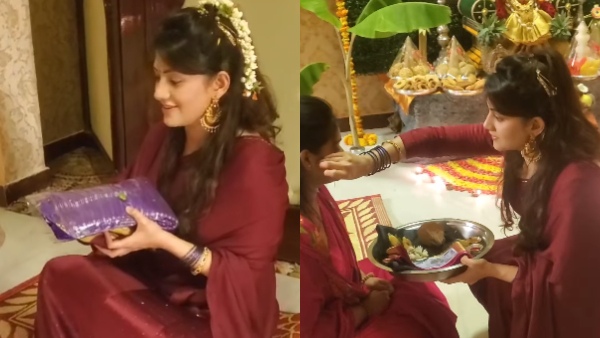 Actor Yash, Radhika Pandit, Radhika Kumaraswamy celebrate Varamahalakshmi festival Actor Yash, Radhika Pandit, Radhika Kumaraswamy celebrate Varamahalakshmi festival