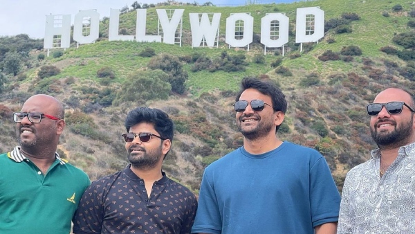 Actor Daali Dhananjaya, Nagabhushana and Friends on abroad trip 