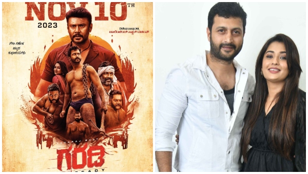 Darshan, Yashas Soorya Starrer Garadi Title Track Trends On YouTube