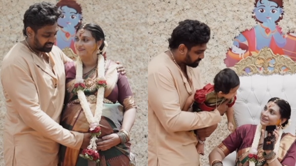 Actor Dhruva Sarja and Prerana Shankar blessed with baby boy