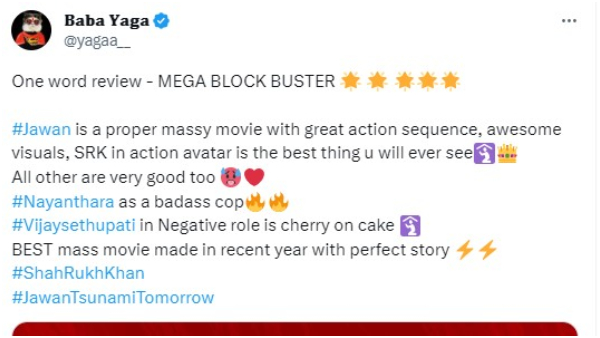 Jawan Twitter Review: What netizens Say After Watching Shah Rukh Khans Jawan Movie