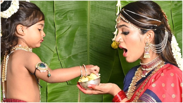 Janmashtami 2023: TV Actress Nayana and her sons special photoshoot as Krishna, Yashoda