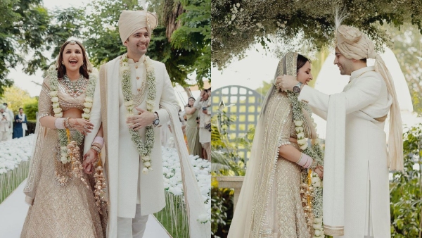 Parineeti Chopra, Raghav Chadha share first wedding photos