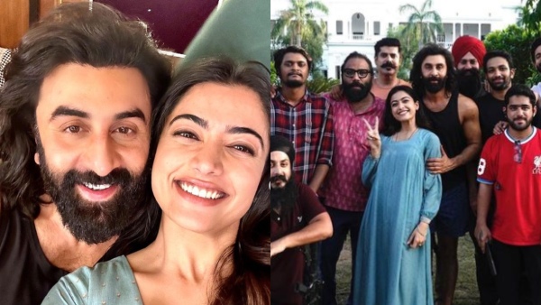 Actor Rashmika Mandanna upcoming film Animal first look poster 