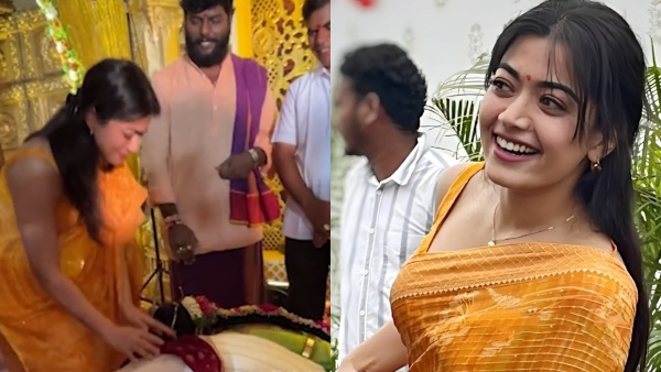 Rashmika Mandanna attends assistant Sai Babu’s wedding 