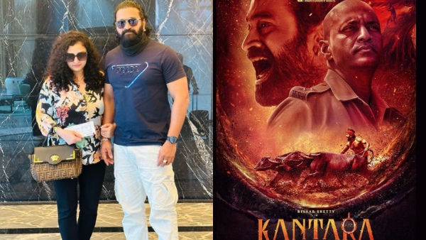 SIIMA 2023: Actor, Director Rishab Shetty Lands In Dubai with Pragathi Shetty