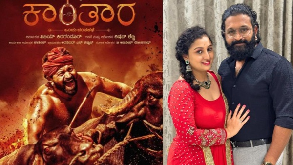 SIIMA 2023: Actor, Director Rishab Shetty Lands In Dubai with Pragathi Shetty