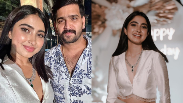 Actress Saanya Iyer birthday day celebration