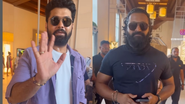 SIIMA Awards 2023: Rakshith Shetty, Rishab Shetty, Mrunal Thakur and other stars arrive in Dubai SIIMA Awards 2023: Rakshith Shetty, Rishab Shetty, Mrunal Thakur and other stars arrive in Dubai