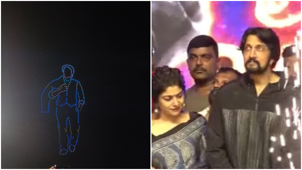 Kichcha Sudeeps Midnight Birthday Celebrations With Fans at nandi link grounds