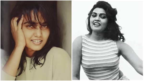 Mark Antony actress Vishnu Priya Gandhi Visit Silk Smitha Grave Yard in search of her role Mark Antony actress Vishnu Priya Gandhi Visit Silk Smitha Grave Yard in search of her role