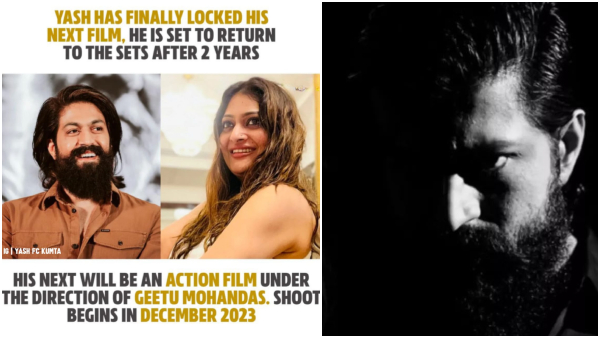 Yash 19 Movie begins from december 23rd Update goes viral on social media Yash 19 Movie begins from december 23rd Update goes viral on social media