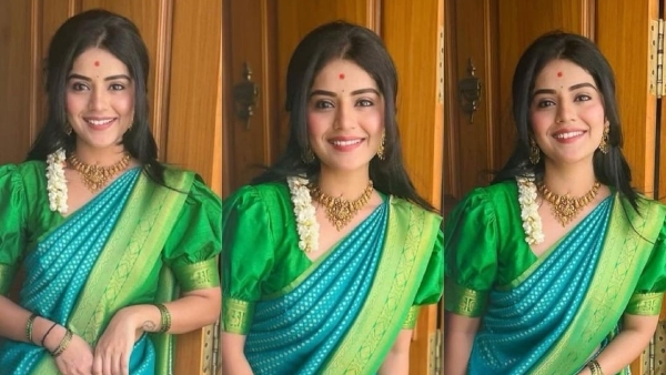 actress-megha-shetty-dasara-special-look